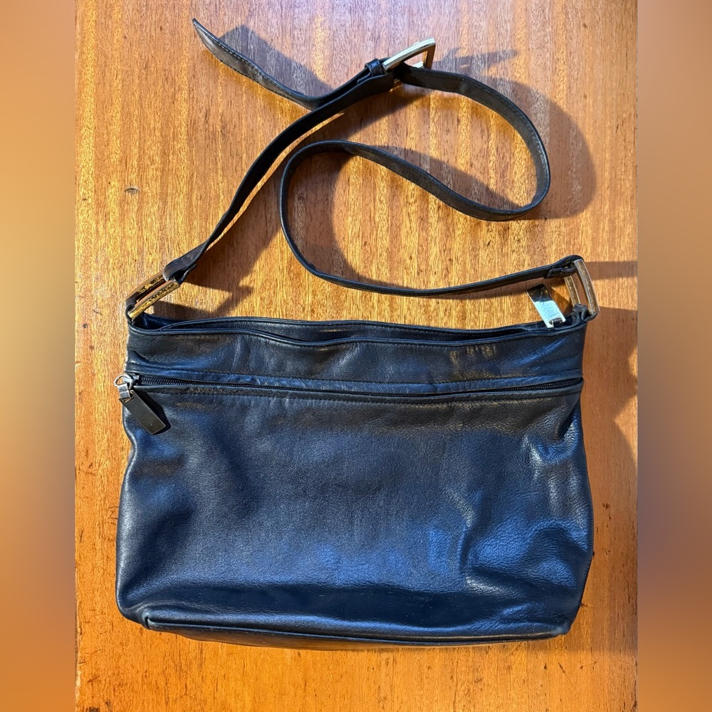 Dillards Black Medium Leather Purse